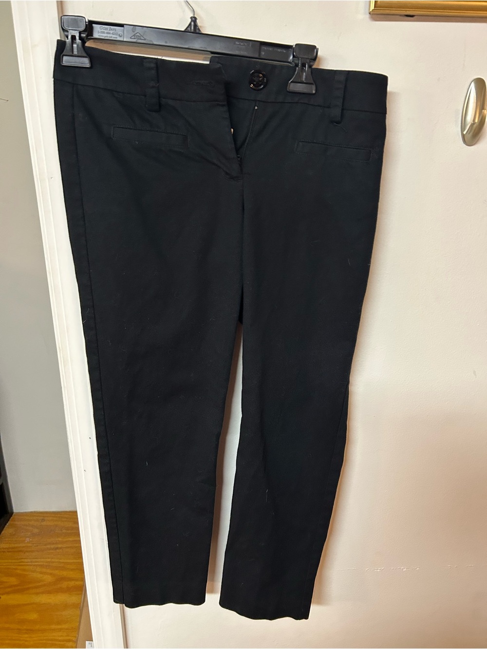 CAbi Black Straight-Leg Women's Jeans